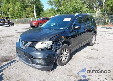 2015 Nissan Rogue Sv из США, поврежденный, VIN 5N1AT2MT2FC764897